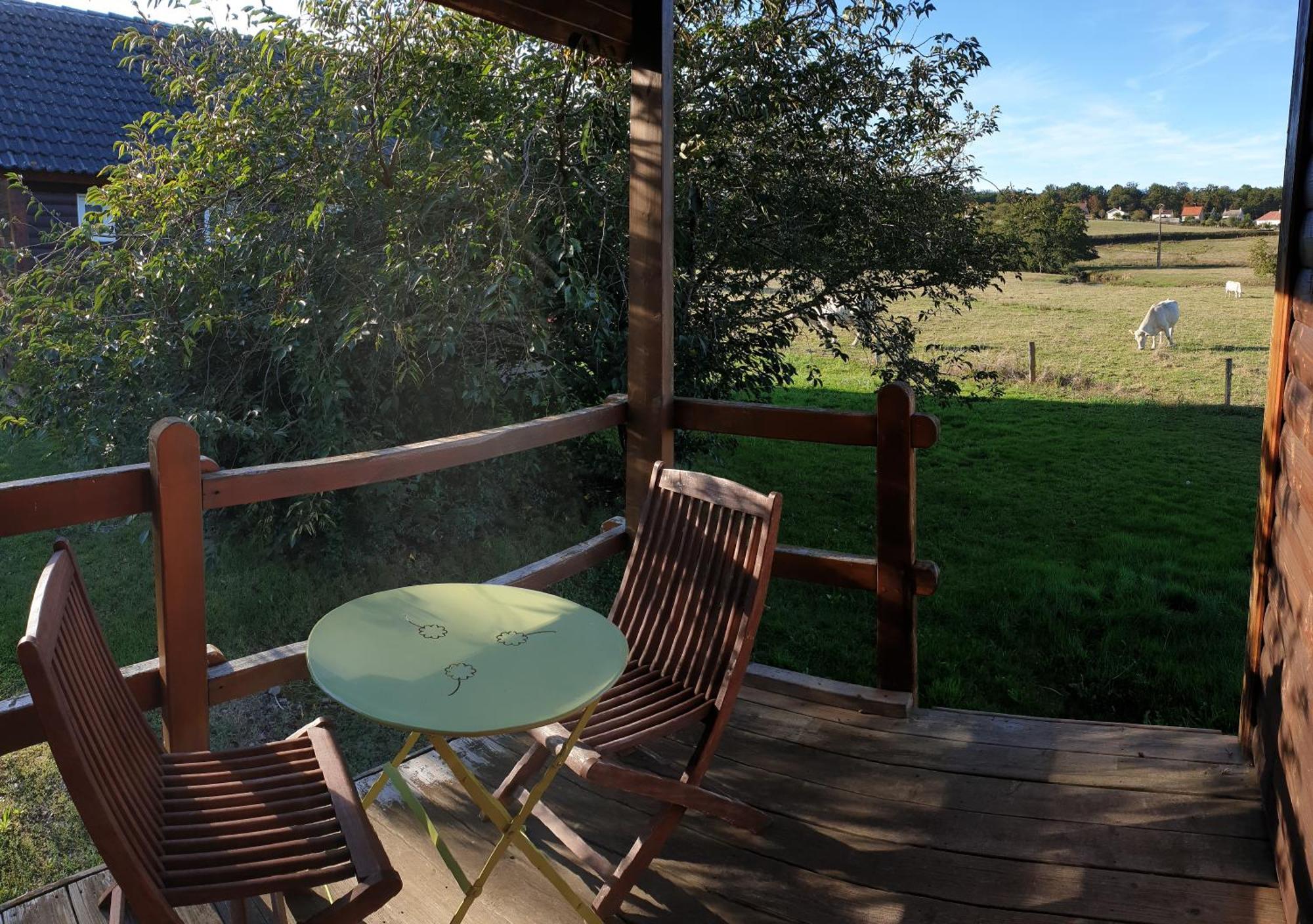 Chalets Etang Sur Arroux Buitenkant foto