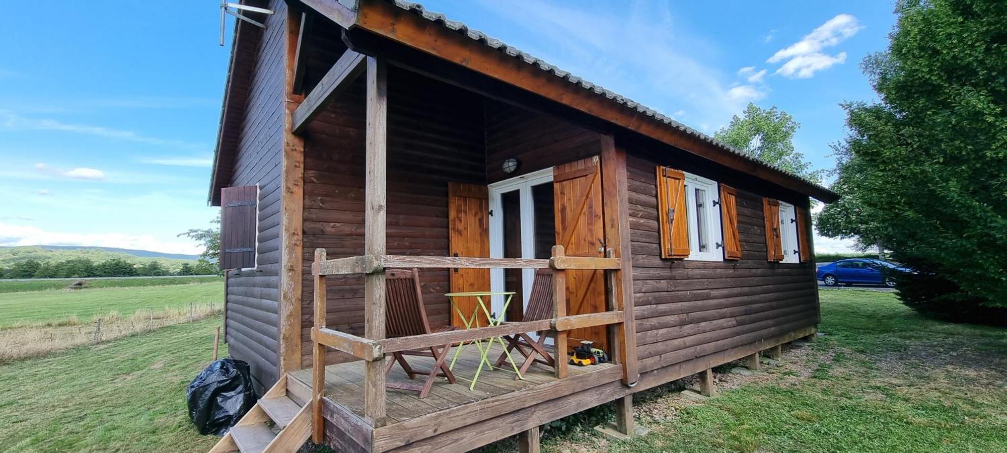 Chalets Etang Sur Arroux Buitenkant foto